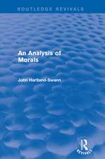 An Analysis of Morals