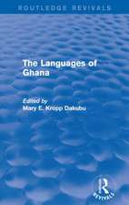 The Languages of Ghana