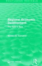 Regional Economic Development: The Federal Role