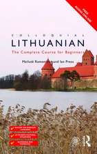 Colloquial Lithuanian: The Complete Course for Beginners