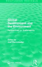 Global Development and the Environment: Perspectives on Sustainability