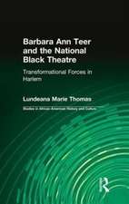 Barbara Ann Teer and the National Black Theatre: Transformational Forces in Harlem