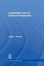 Leadership: The Operant Model of Effective Supervision