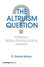 The Altruism Question