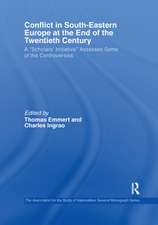 Conflict in Southeastern Europe at the End of the Twentieth Century: A 