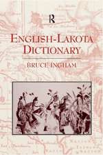 English-Lakota Dictionary