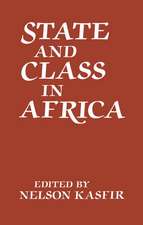 State and Class in Africa