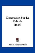 Dissertation Sur La Kabbale (1848)