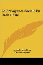 La Prevoyance Sociale En Italie (1898)