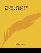 Una Fonte Delle Novelle Del Sercambi (1895)