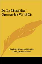 De La Medecine Operatoire V2 (1822)