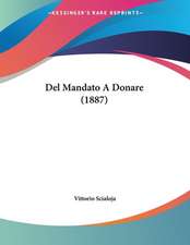 Del Mandato A Donare (1887)