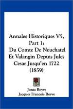 Annales Historiques V5, Part 1