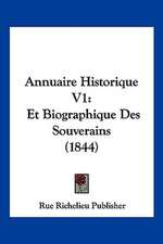 Annuaire Historique V1