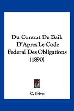 Du Contrat De Bail