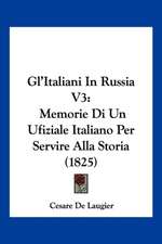 Gl'Italiani In Russia V3