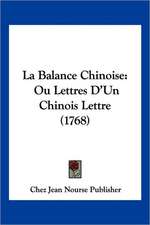 La Balance Chinoise