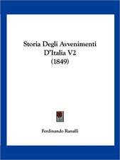 Storia Degli Avvenimenti D'Italia V2 (1849)