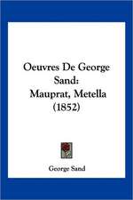 Oeuvres De George Sand