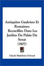 Antiquites Gauloises Et Romaines