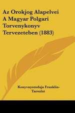 Az Orokjog Alapelvei A Magyar Polgari Torvenykonyv Tervezeteben (1883)