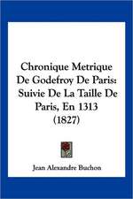 Chronique Metrique de Godefroy de Paris