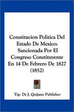 Constitucion Politica Del Estado De Mexico