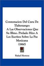 Contestacion Del Cura De Tlaltenango