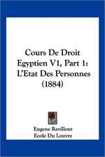 Cours De Droit Egyptien V1, Part 1