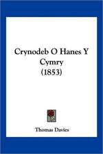 Crynodeb O Hanes Y Cymry (1853)