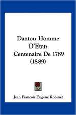 Danton Homme D'Etat