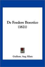 De Foedere Boeotico (1821)