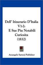 Dell' Itinerario D'Italia V1-2