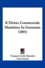 Il Diritto Commerciale Marittimo In Germania (1891)