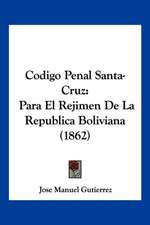 Codigo Penal Santa-Cruz