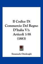 Il Codice Di Commercio Del Regno D'Italia V1