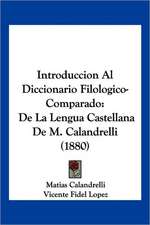 Introduccion Al Diccionario Filologico-Comparado