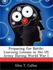 Preparing for Battle