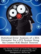 Say, K: STATISTICAL ERROR ANALYSIS OF