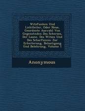 Witzfunken Und Lichtleiter, Oder Neue, Geordnete Auswahl Von Gegenst Nden Des Scherzes, Der Laune, Des Witzes Und Des Scharfsinns: Zur Erheiterung, Be