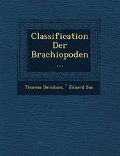 Classification Der Brachiopoden...