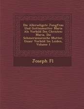 Die Allerseligste Jungfrau Und Gottesmutter Maria ALS Vorbild Des Christen: Maria, Die Schmerzensreiche Mutter, Unser Vorbild Im Leiden, Volume 1