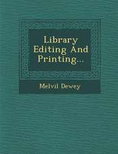 Library Editing and Printing...