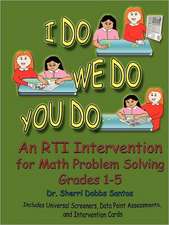 I Do We Do You Do Math Problem Solving Grades 1-5 Perfect