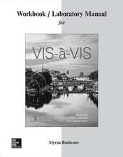 Workbook/Laboratory Manual for VIS-A-VIS