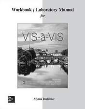 Workbook/Laboratory Manual for Vis-À-VIS