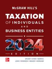 McGraw Hill's Taxation of Individuals and Business Entities, 2024 Edition