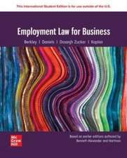 Employment Law for Business: 2024 Release ISE