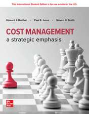 Cost Management: A Strategic Emphasis: 2024 Release ISE