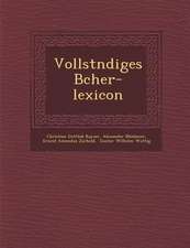 Vollst Ndiges B Cher-Lexicon